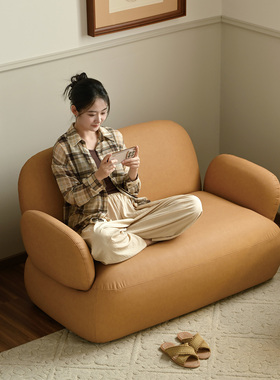 作壳ZOK 暖屿沙发 法式轻复古沙发客厅现代极简公寓中古风小户型