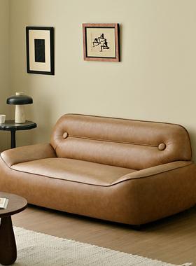 作壳ZOK|丹麦设计|法式极简沙发客厅复古风现代沙发创意直排中古