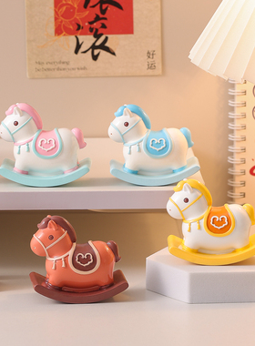 2026马年吉祥摇摇小马桌面摆件