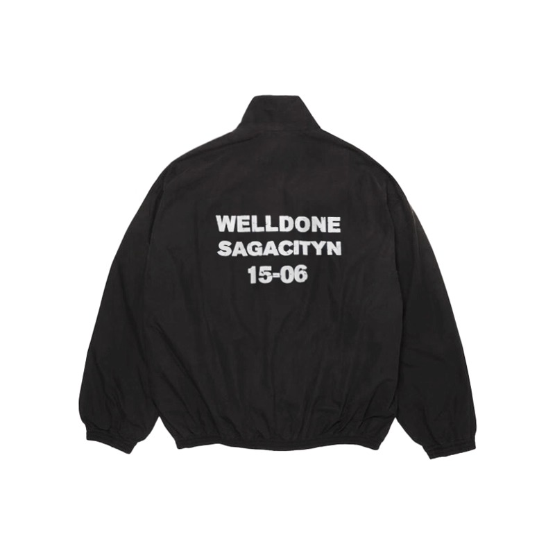 WE11DONE TRACK*25AW小众潮牌简约宽松情侣百搭防风夹克外套男