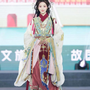 掉落】玉锦堂原创设计祝绪丹同款神仙服小神仙秋冬重工刺绣多色