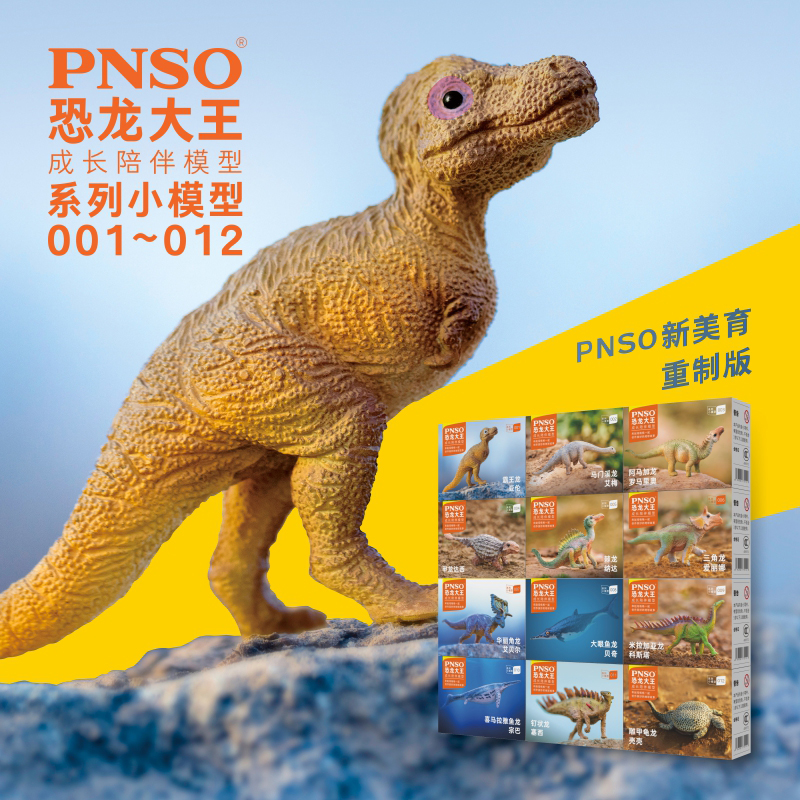 PNSO小恐龙模型儿童玩具大王成长