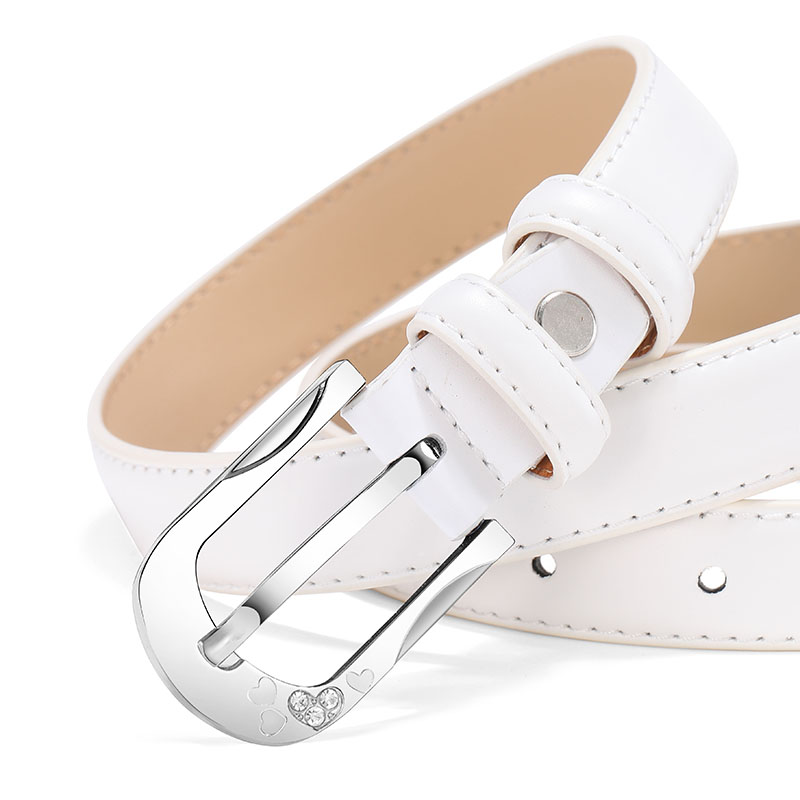 时尚黑色韩版潮流学生真皮皮带