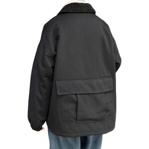 棉服男韩版宽松羊羔毛外套港风棉衣冬加厚加绒 M1912 P120 控158图片