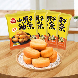 三全小胖子油条半成品早餐速食空炸油炸400g*4袋