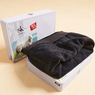 加绒加厚保暖高腰特厚一体打底裤 sk9891冬女裤 6200D山羊绒踩脚裤