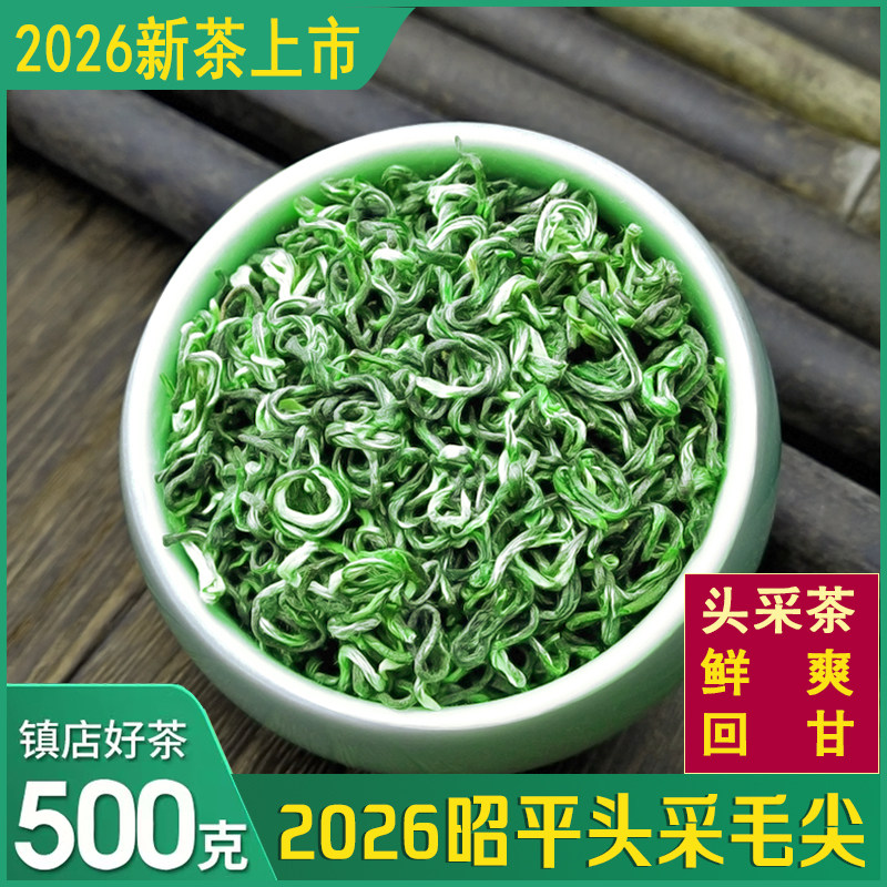 2026头采新茶浓香型广西昭平毛尖明前碧螺春100g散装绿茶叶3号