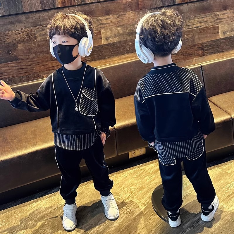 网红街舞卫衣裤两件套春秋运动服