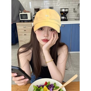 字母刺绣棒球alo帽子男女加大深遮阳防晒显脸小大头围硬顶鸭舌帽