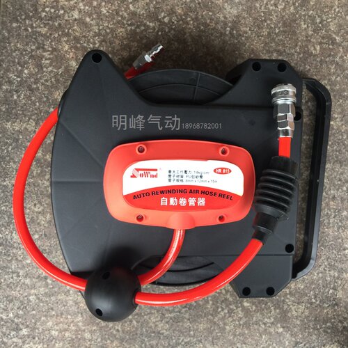 台湾得力特亦风牌PU包纱管12*8-15米HR-815.HR615自动卷管器气鼓