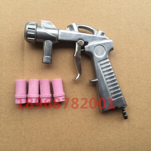 小型手持式气动喷砂枪。大嘴喷砂枪新款玻璃工具除锈工具石材喷砂