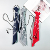 挂饰原宿hiphop嘻哈裤 MROLD阿美咔叽复古裤 巾裤 链腰果花小方巾