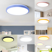 超薄LED吸顶灯简约现代阳台灯创意个性 客厅卧室灯过道灯具