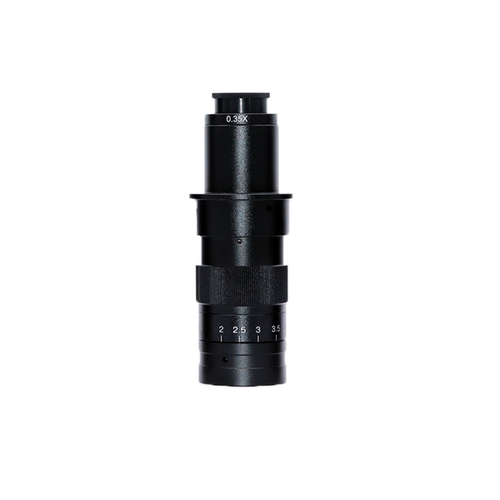 OSEECAM显微镜配件专用镜头工业电子CCD0.5X\/1X镜头连续变倍21-1