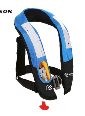 Eyson永晟专业自动充气救生衣成人大浮力便携式车载背心路亚钓鱼