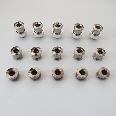 TRUYOU 牙盘 护盘 中轴垫圈  单盘钉 双盘盘钉 加长盘钉 铝垫片