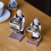 老爷爷老头手表架表托 新款 老管家手表台 腕表首饰收纳手表展示架