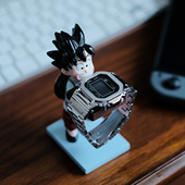 七龙珠童年悟空手表台动漫手办公仔手表架表托腕表收纳手表展示架