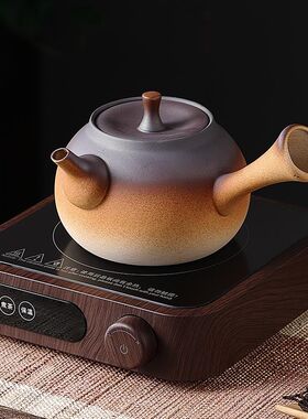新品创意紫砂炭炉酒精炉双用煮茶壶旅游户外功夫茶具煮茶器电现货