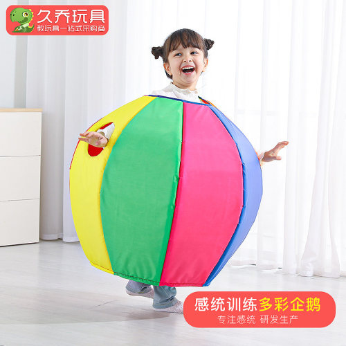 幼儿园早教户外体育玩具企鹅桶团建游戏道具打地鼠感统课训练现货