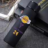 健身运动水杯篮球保温杯男生高颜值库里欧文詹姆斯科比500ML杯子