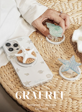 GRAFREE.原创海岸微光磁吸手机壳适用iphone16promax 15pro磁吸支架14pro苹果14promax软壳硅胶全包