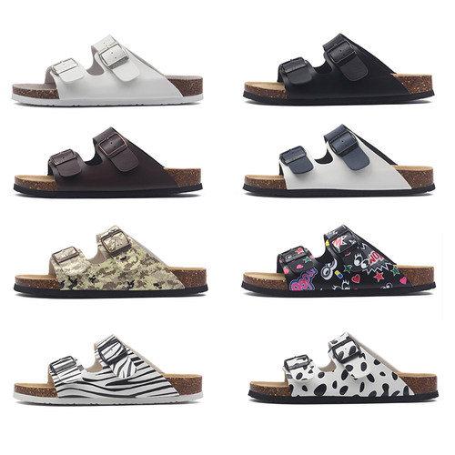 软木拖鞋夏季沙滩博肯半拖勃肯鞋