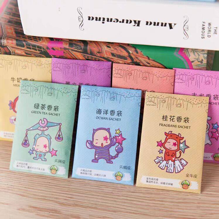 향이 오래 지속되는 옷장 향낭 신발 상자 옷가방 기내 반입 가능한 계수나무 아로마테라피 알약 탈취 향낭