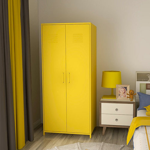 双门铁衣柜价格 双门铁衣柜图片 星期三