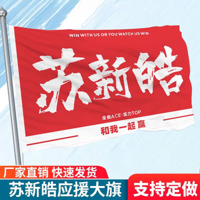 苏新皓应援旗三代苏新皓应援大旗明星户外应援旗应援旗tf家族三代