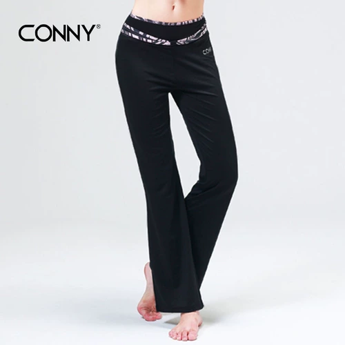 Конни Конни танцевальные штаны Terle Pants Женские стройные брюки брюки брюки йога брюки Журнал платье jie meijian красивые брюки
