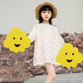 幼儿园演出手花儿童舞蹈道具笑脸云朵运动会开幕式 入场手拿五角星