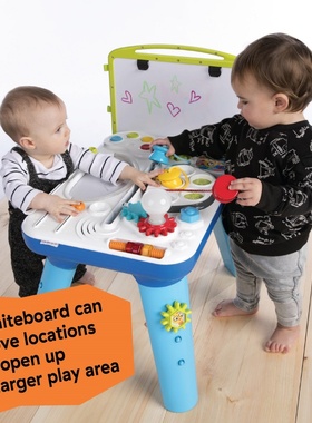 美国Kids2 baby einstein好奇宝宝豪华多功能游戏桌玩具桌早教