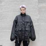 织带装饰短款休闲衣服M501-特P80，男装棉衣，天晨