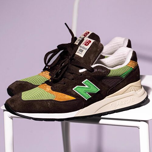 NewBalance低帮跑步鞋男998系列