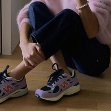 美产New Balance 990v3系列潮流复古香芋紫男女休闲跑步鞋m990td3