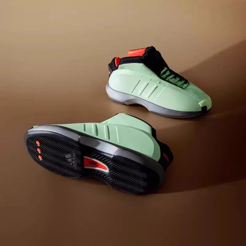 阿迪达斯Adidas Crazy BYW 1.0总决赛篮球鞋薄荷绿科比复古IG1603