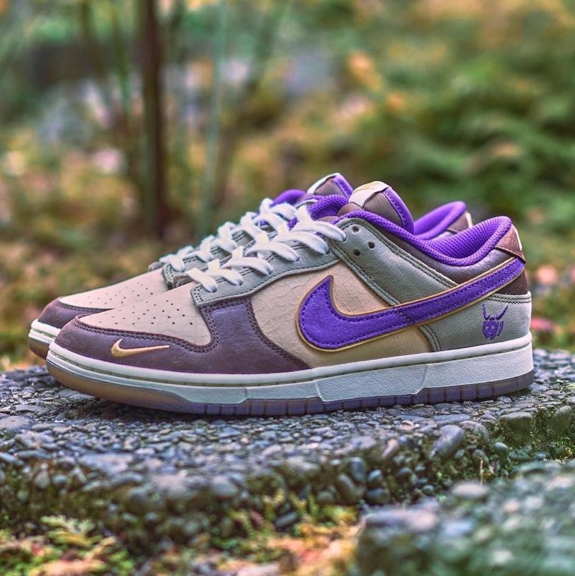 Nike耐克Dunk棕色魔神低帮板鞋