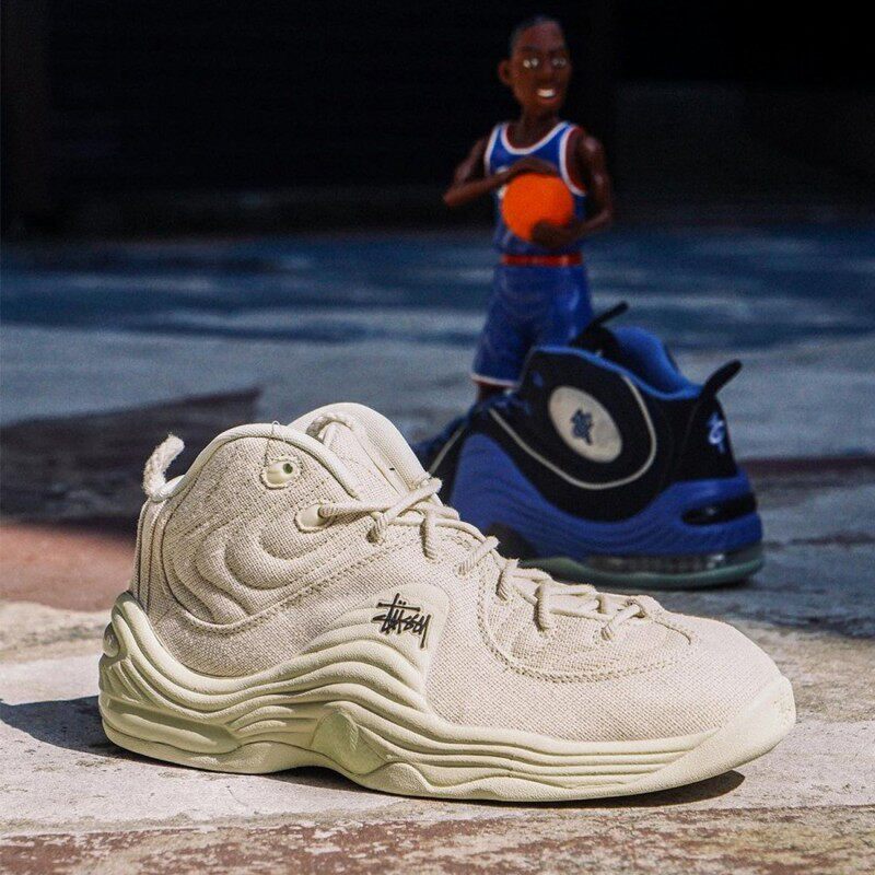 Stussy x Nike Air Max Penny 2 耐克透气耐磨休闲男篮球鞋DQ5674