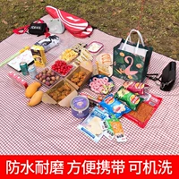 Picnic mat ẩm pad ngoài trời di động dày lên dã ngoại vải du lịch mùa xuân dã ngoại bãi biển hoang dã thảm lều - Thảm chống ẩm / Mat / Gối thảm xốp cho bé concung