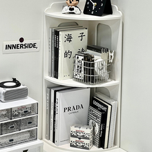 桌面转角置物架宿舍书桌书本零食架子床头整理神器床上多层收纳架