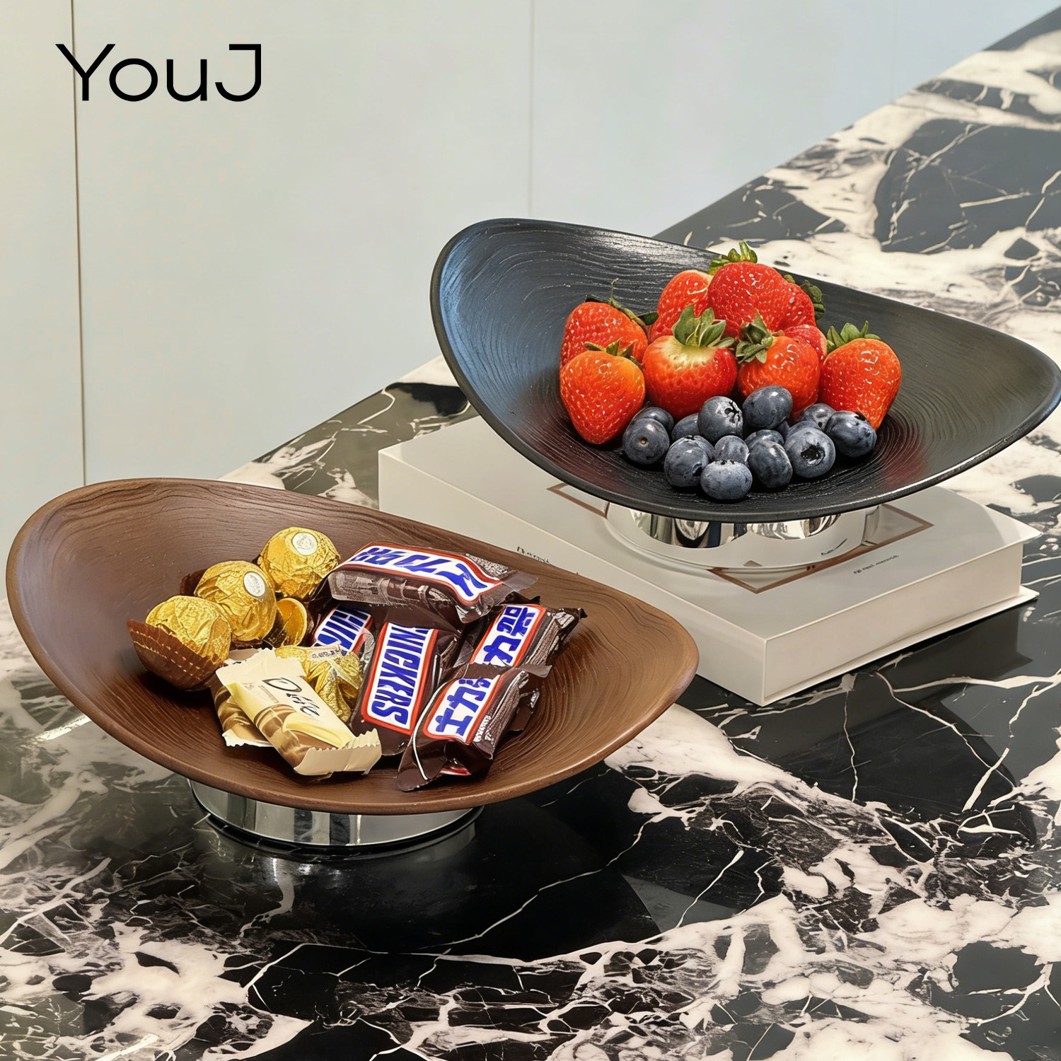 水果盘2026新款客厅茶几家用高端摆放盘精致高颜值轻奢零食高脚盘,餐饮具,果盆/果盘/果篮,淘宝优惠券,粉丝福利购,淘宝优惠卷