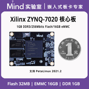 ZYNQ核心板Xilinx赛灵思工业级ARM FPGA ZYNQ7020核心板开发板