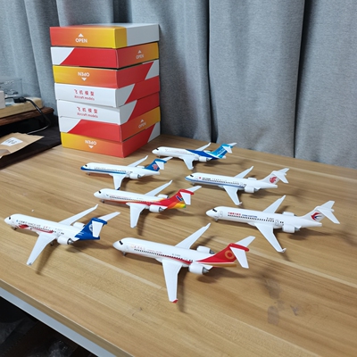 25cm合金ARJ21客机模型