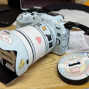 适用于佳能R370D90D200D850D6D26D5D45D3相机玉桂狗保护贴膜