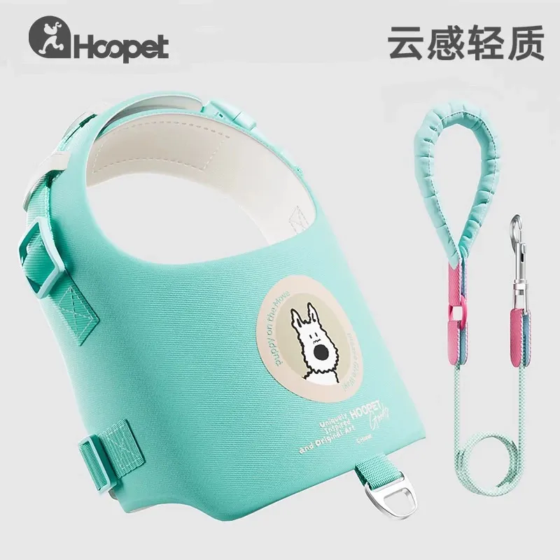 狗狗牵引绳外出专用猫咪牵引绳防挣脱柔软舒适遛狗绳小型犬胸背带