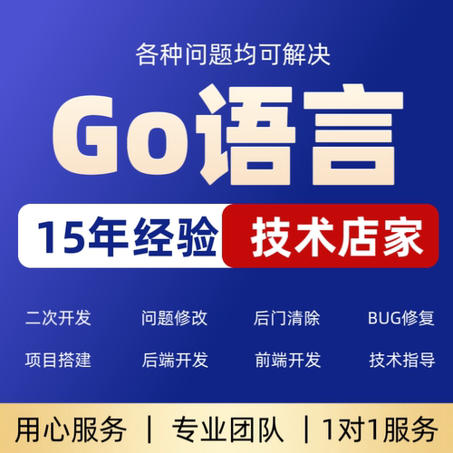 go新款上市优质问题go代码问题bug调试优化代码go二次开发go端