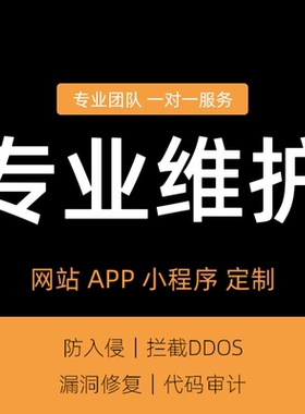 服务器维护网站维护被黑被入侵ddos和cc攻击排查木马排查代码审计