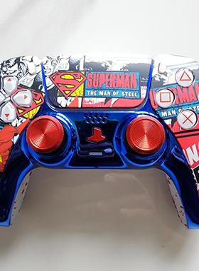 PS5手柄升级改装霍尔电磁摇杆TMR摇杆PS5游戏机手柄超人Super Man