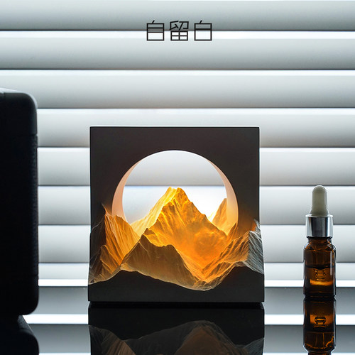 自留白扩香石小夜灯生日圣诞礼物